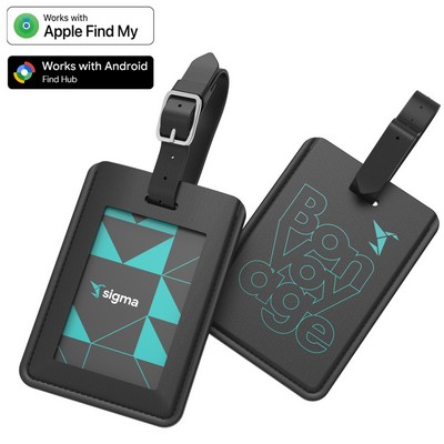 PowerTag Travel : Smart Luggage Tag compatible with Apple Find My and Google's Find Hub