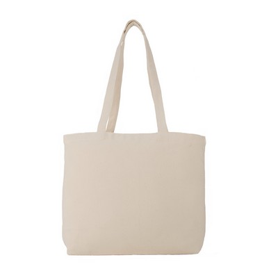 Canvas Zippered Tote