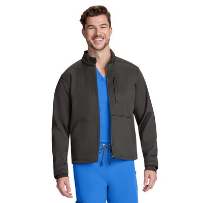 koi - Essentials - Men's Three-Pocket Water Resistant Fleece Camden Jacket