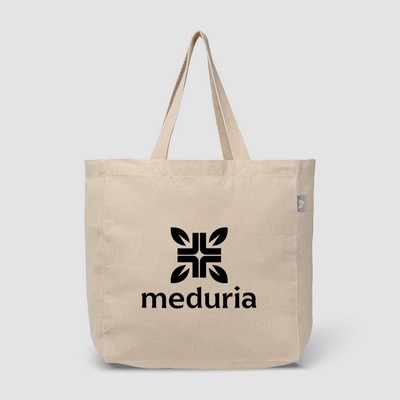 Toronto - 8 oz. Recycled Cotton Blend Shopper Tote Bag - Silkscreen