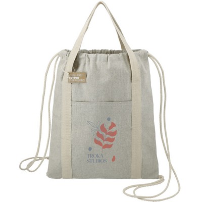 Repose 5oz Recycled Cotton Drawstring Bag